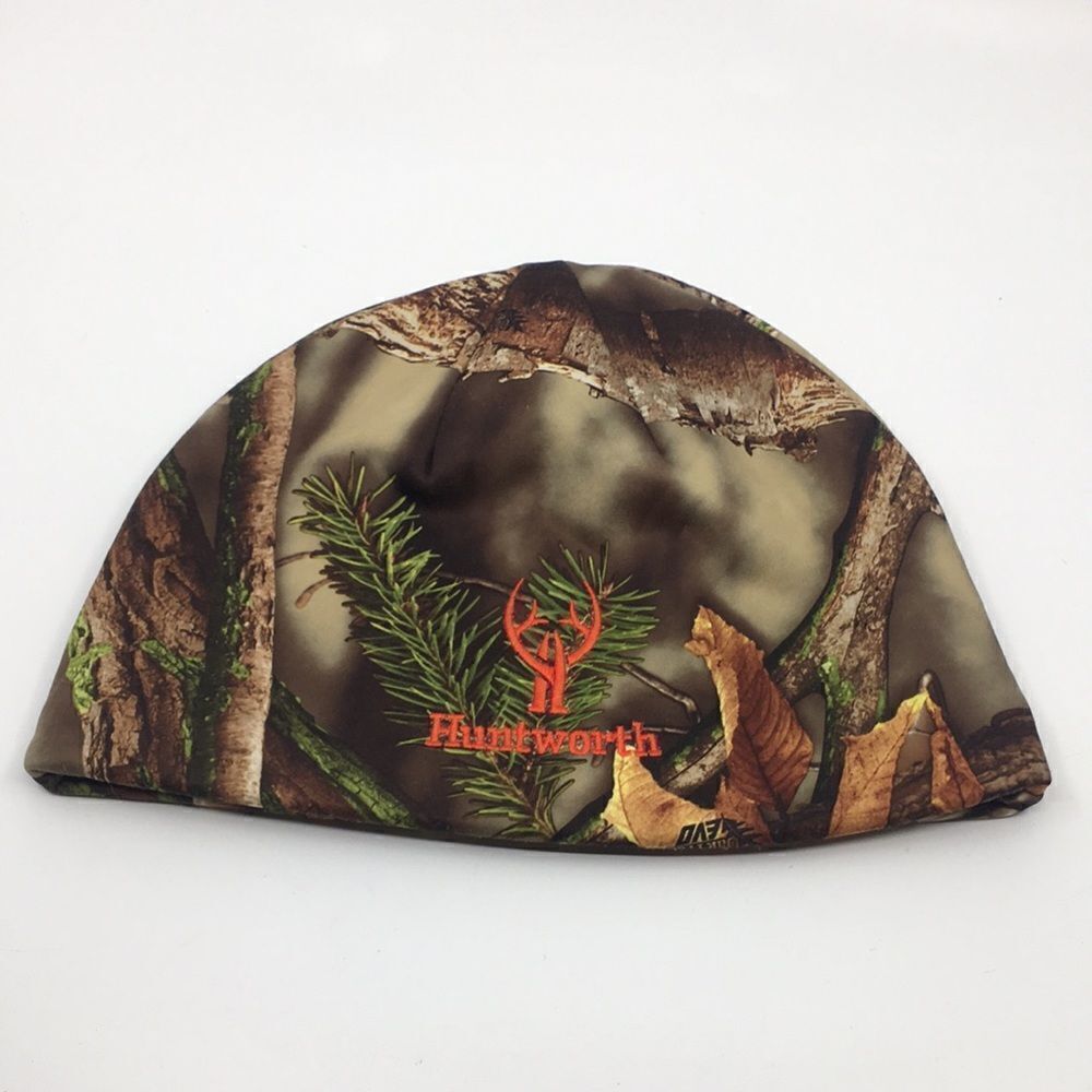 Huntworth Men’s Victor Camo and Hunter Orange Reversible Hat